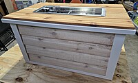 Whispering Cedar Firepit Fire Table Whispering Cedar Firepit Fire Table