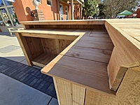 Cedar Backyard Bar L Shape Cedar Backyard Bar L Shape