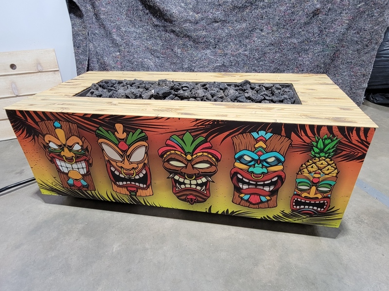 Island Tiki Firepit Island Tiki Firepit